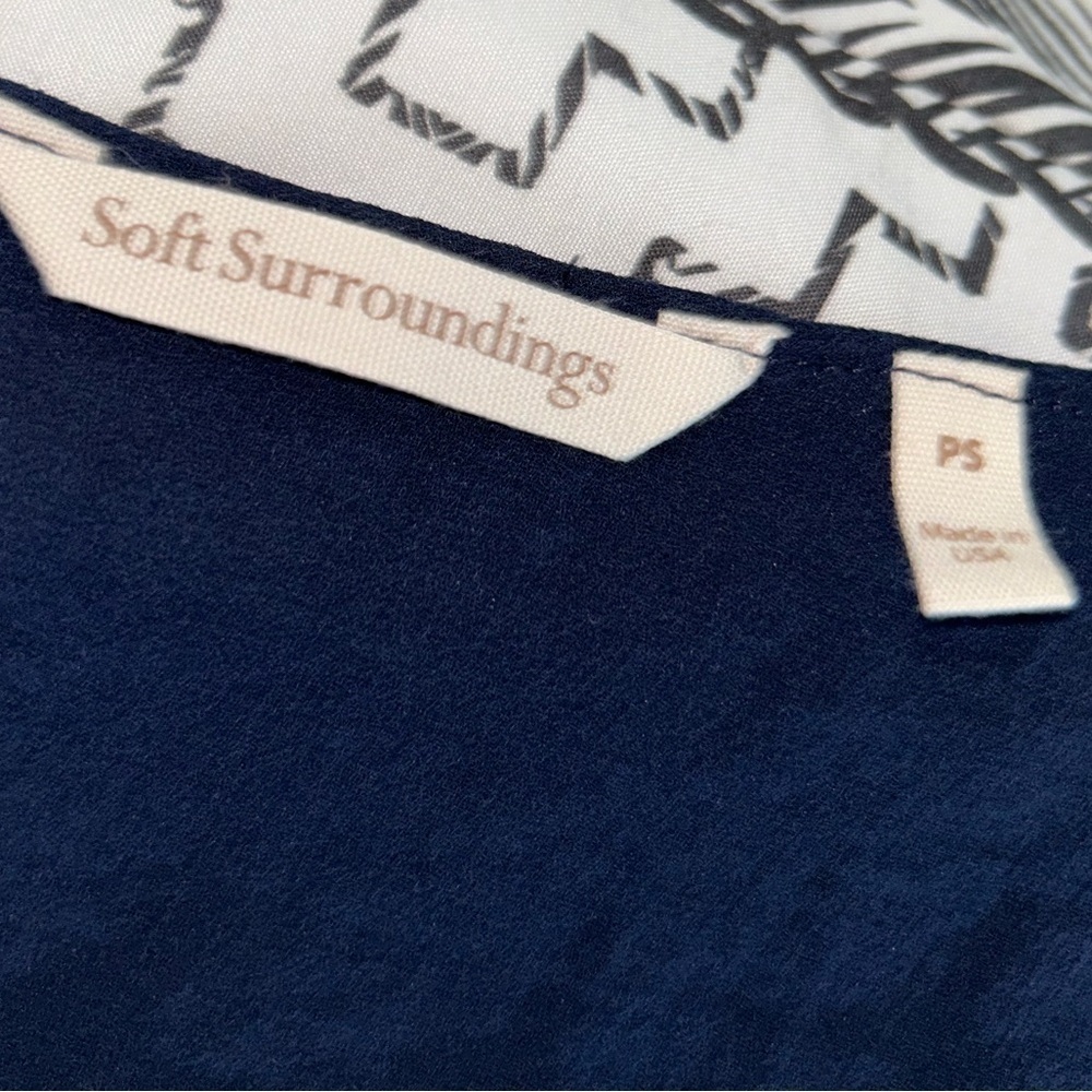 Soft Surroundings Celine tunic SIZE PS - Picture 5 of 5